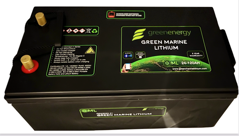 GM24 150Ah 24V Lithium Deep Cycle Storage Battery