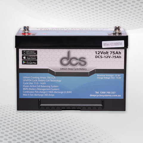 DCS 12V 75AH (Lithium)