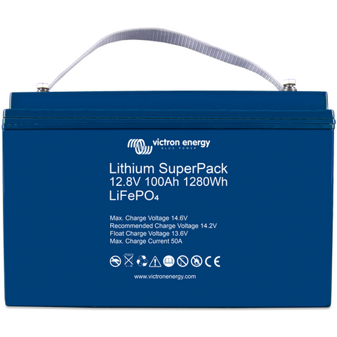 Lithium SuperPack 12.8V/100Ah (M8) High Current